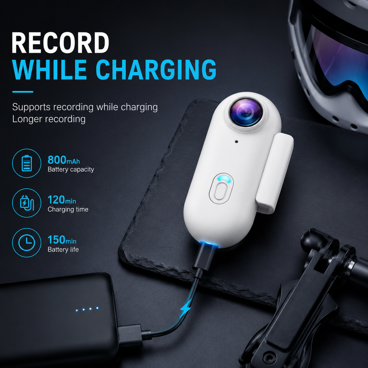 VYRONX™ 4K Mini Action Camera