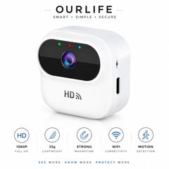 Vyronx™ Smart Mini WiFi Camera – Compact Security & Monitoring Solution All rights reserved to vyronx